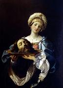 Guido Reni Salome with the Head of John the Baptist Sweden oil painting artist